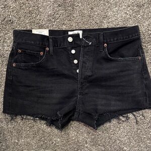 Agolde Parker Cut Off Shorts